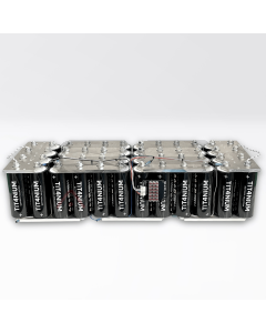 320Ah TITANIUM 14V Battery - 48 LTO Cells with BMS and Bars - 82x27x21cm