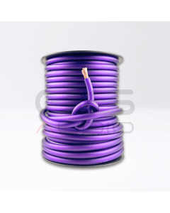 50m Reel - Cable 1x50mm² (ext 13.8mm Ø) Flexible Cable | Purple Sheath