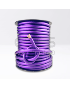 50m Reel - CCA Cable 1x80mm² (ext 16.5mm Ø) Flexible | Purple Sheath 