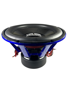 Gs Audio Huracan 15000 - 21 D2 carbonkevlar subwoofer - 21"/54cm - 7500wrms - 4" voice coil