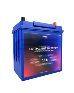 30Ah-MINI ISO Battery - LifePo4 13.2V Extralight 3.5kg - Gs Audio - CCA:1300A