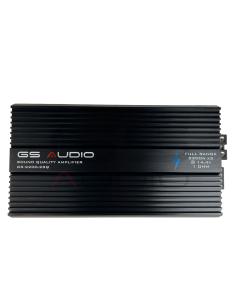 Gs Audio Full-Range Amplifier GS-2200.2 SQ - 2*2200 Wrms @1ohm