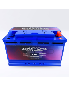 TIT4NIUM 70Ah ISO Battery - CCA:2500A LifePo4 13.2V (31.5*17.6*18.7cm) 