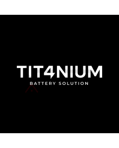 TIT4NIUM BATTERIA 49X42cm - 280A - 13.8V - 42 CELLE LTO + BMS E BARRE