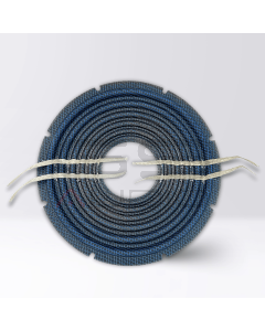 Spider 10" / 253 mm - Black/Blue - MONOSTRATE + Kevlar and Tinsel - Holes 76 / 90 / 100 mm