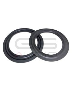 Pair rubber surround single wave 5"/130 mm - 3mm
