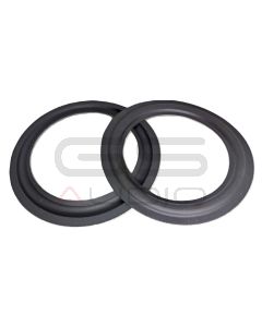 Pair soft rubber surround single wave 5"/130 mm - 3mm