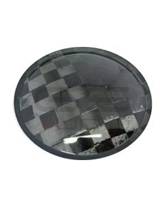 DUSTCUP CHESS 8.7"/220mm - Carbon ultrastrong - polished - smooth - with border