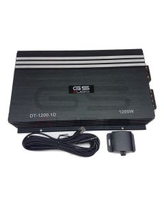 Gs Audio Amplifier GS-750.1 Class D 750Wrms @ 1 ohm - for car subwoofer