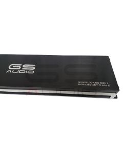 Gs Audio Amplifier GS-3500.1 Class D 3500Wrms @ 1 ohm - for car subwoofer