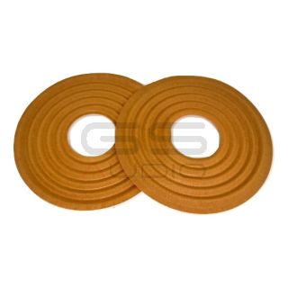 4 pz - Spider 83 mm - bobina 26/38mm altezza 1 mm lineare morbido, ricambio woofer alta fedeltà