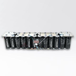 Batteria 160Ah TITANIUM 13.8V - 24 Celle LTO con BMS e Barre - 84x14x21cm