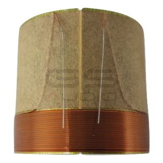 38 - 39.3 H8 - S 4 ohm rame tondo - bobina Gs Audio (ricambio hertz sv200.1)
