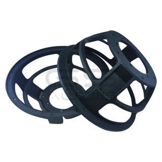 CESTELLO NERO TC 12"/ 300mm - spider 10"/250mm per alta escursione