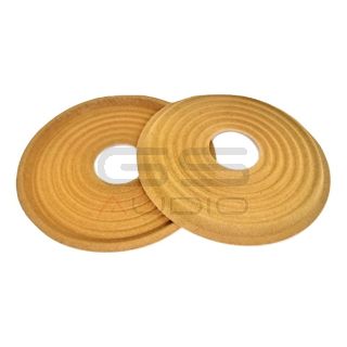 Coppia Spider 153mm - bobina 38/50/61mm Lineare altezza 7mm per woofer alta fedeltà