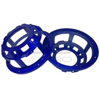 CESTELLO blu mini subwoofer 8"/ 200mm alluminio - spider 165mm - alta escursione