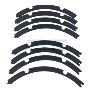 Coppia 300mm bordo FOAM 4settori (H7.5)- per cestello 8 fori - logo GS Audio Italy