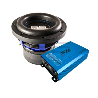 Pacchetto GS Audio subwoofer SMALL DIAVEL D2 + 1 amplificatore 550.1CMP