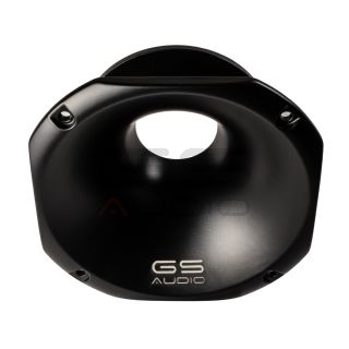 Gs Audio tromba alluminio quadrata 155x155mm - altezza 66mm - per driver/tweeter a compressione