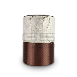 60.5 - 63.8 H40 - D 2 Ohm Bifilare Tondo in Rame 4 Strati - Bobina GS Audio