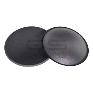 Coppia parapolvere 120 mm tela lucida microforata per woofer