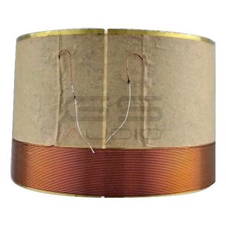 99.9 - 101.5 H12.5 - S 6 ohm rame tondo - bobina PA Gs Audio