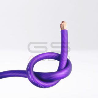 Cavo CCA 1x80mm² (ext 16,5mm Ø) Morbido | Guaina Viola (al metro)
