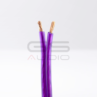 Cavo CCA 2x3mm² (ext 5x10mm Ø) Morbido | Guaina Viola (al metro)