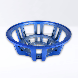 Cestello 12 razze 15"/380mm Alluminio Blu - Spider 10"/254mm (Subwoofer)
