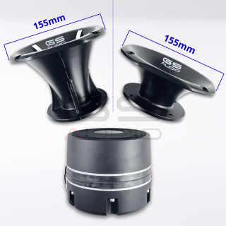 GS AUDIO Driver DR9090NEO 0.6–8kHz, 2x16 Ohm, 400 WRMS – Viti 4x102mm | Trombe Opzionali 122/66mm