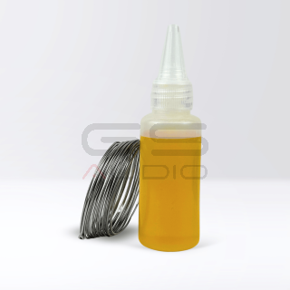 Kit Flussante + Stagno 30ml | Per saldatura bobine, alluminio, tinsel