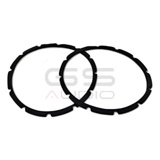 Coppia 300 mm bordo FOAM MORBIDO cestello 12 fori (kit 2 woofer)