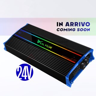 ARRIVO 2026 | Amplificatore 24VOLT serie VULTUR Full-Range 2*2000WRMS @1 Ohm - GS Audio