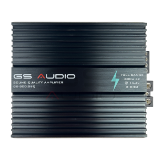 GS Audio Amplificatore Full-Range GS-800.2 SQ - 2*800 WRMS @ 2 Ohm