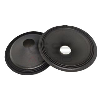 Coppia cono carta 6" / 155 mm - sospensione tela tripla onda - bobina 32 mm