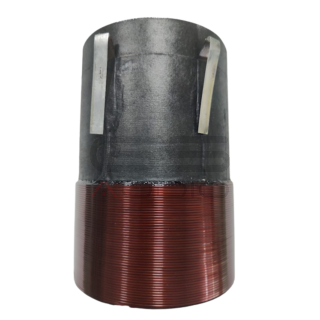 127.1 -133.8 H77 - D 1 ohm alluminio piatto 4 strati - bobina Gs Audio