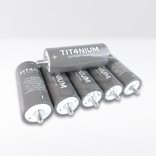 Celle LTO TITANIUM 2.3V 45Ah - 6 Celle Singole 66x160mm