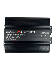 Gs Audio Amplificatore Full Range 5500.1 SPL serie Competition