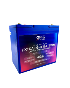 Batteria 35Ah-M6 LifePo4 13.2V Extraleggera 4.0kg - Gs Audio - CCA:1500A