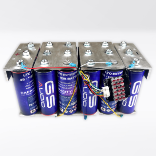 135A BATTERY - GS AUDIO 40*20 H19cm - 18 CELLS LTO - 14V + BMS AND BARS