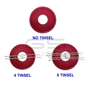 Spider RED 7.5"/ 190mm - 3"/76mm dual layer nomex progressive - tinsel on choice