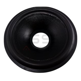Pair cellulose cone 5" / 12.5 cm - rubber surround for midwoofer