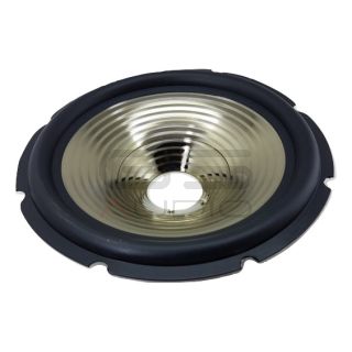 Cono argento Woofer 8"/ 20 cm - sospensione gomma - bobina 39 mm