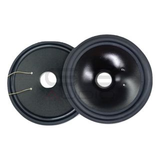 Pair Cone PA midwoofer 6,5"/ 16 cm - Rubber surround + tinsel