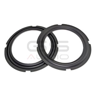 Pair rubber surround single wave 6"/160 mm - 5mm