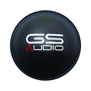 Pair dustcup plastic 120 mm LOGO GS AUDIO