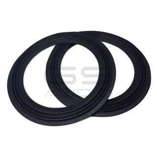 Coppia sospensioni 6"/150 mm tela tripla onda (155-142-116-108-H2)