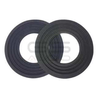 Coppia spider 130mm - 66mm lineare altezza 3.5mm morbido per woofer