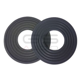 Coppia spider 120mm - 50mm lineare altezza 3.5mm morbido per woofer