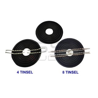 Spider BLACK 7.5"/ 190mm - 2"/ 51mm doppio strato nomex progressivi - tinsel a scelta